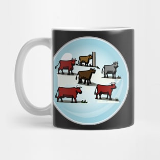 Bovine Revolution Cartoon Mug